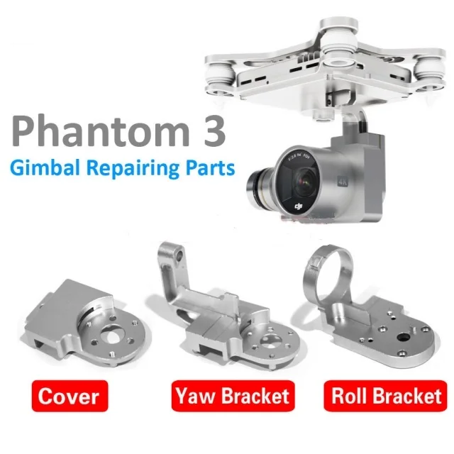 Для Phantom 3 профессиональный расширенный кронштейн рыскания рулон кронштейн крышка DIY Замена для DJI Phantom 3 Pro& Adv
