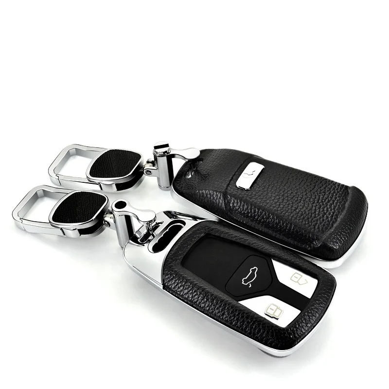 

Fashion style key Car key Cover key shell For CAR key case For Audi A5 S5 Q7 A4 A4L TT TTS 2015-2018 Keychain