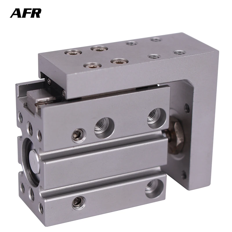 

SMC Type Compact Slide Series MXH10-5 MXH10-10 MXH10-15 pneumatic slider (linear guide) Air cylinder Bore 10mm Stroke 5 10 15mm