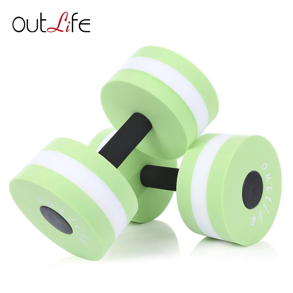 Outlife 2pcs Fitness Pool Exercise EVA Water Aquatics