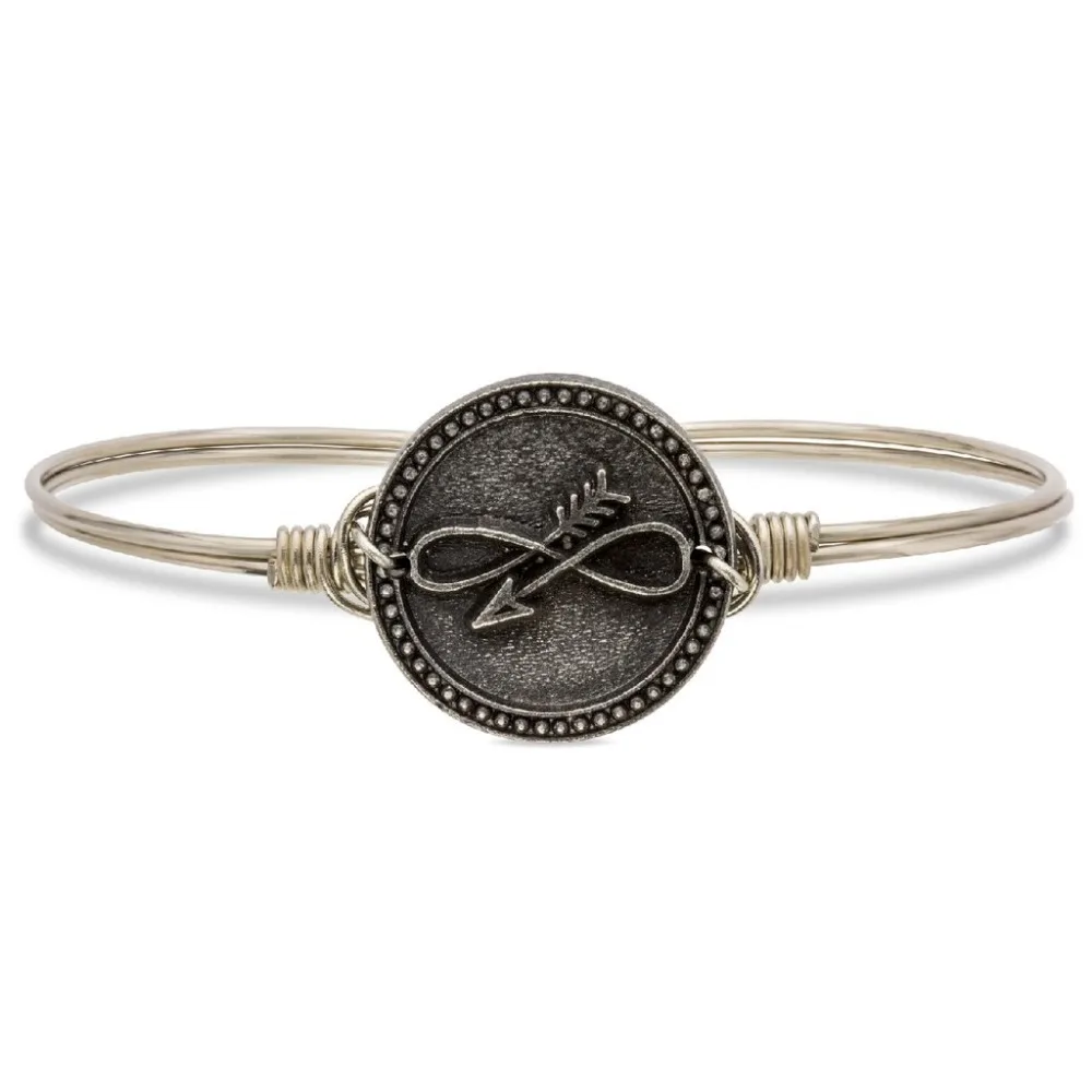 

Embrace the Journey Bangle Bracelet Openable Bangle Vintage Arrow Bracelet for Men and Women Gift Box Drop shipping YP0056