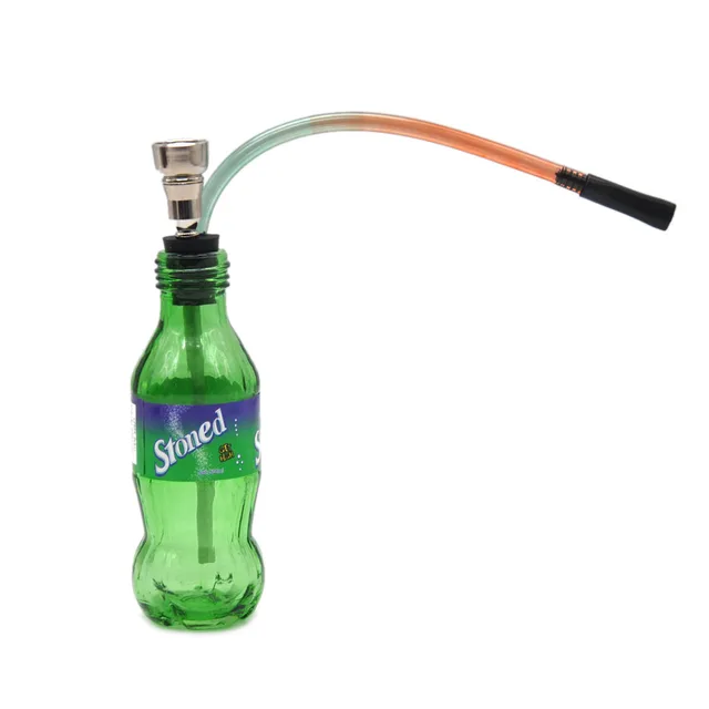 Buy Bottle Shape Water Pipe Metal Smoking