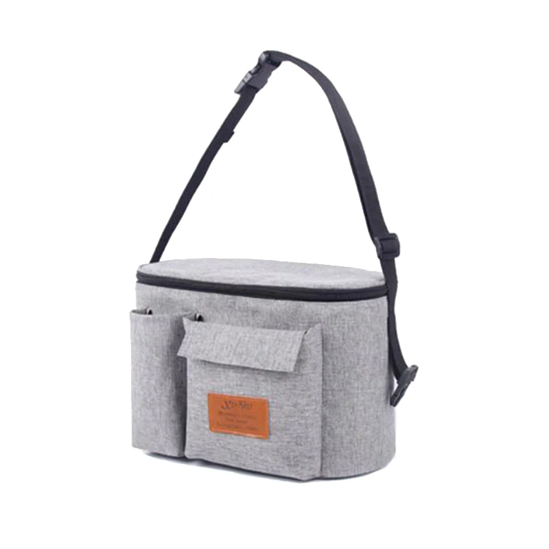Сумка для подгузников, детская коляска, органайзер, сумка для детских вещей, большая емкость, для путешествий, рюкзак для мамы, водонепроницаемая коляска, коляска, сумка для беременных - Цвет: Grey TA904K