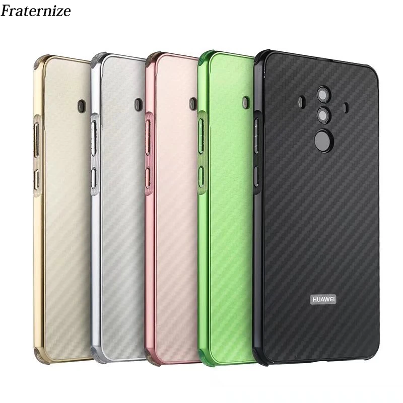 uitlijning Normaal meisje Mate10 Metal Case For Huawei Mate 10 Lite Mate 10 Pro Aluminum Metal Frame  Shockproof Plastic Carbon Fiber Phone Case Back Cover - Mobile Phone Cases  & Covers - AliExpress