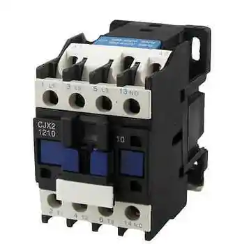 

CJX2-1210 AC Contactor 12 Amp 3 Phase 3-Pole NO 380V 50/60Hz Coil