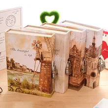 Жесткий Чехол для ноутбука с замком в ретро-стиле