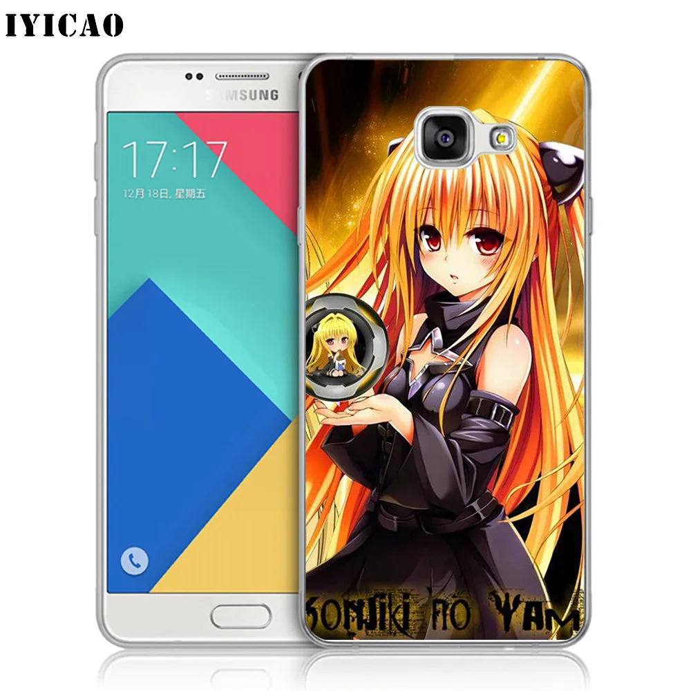 Мягкий силиконовый чехол для телефона IYICAO To Love Ru Darkness Samsung A10 A30 A40 A50 A70 M10 M20 M30