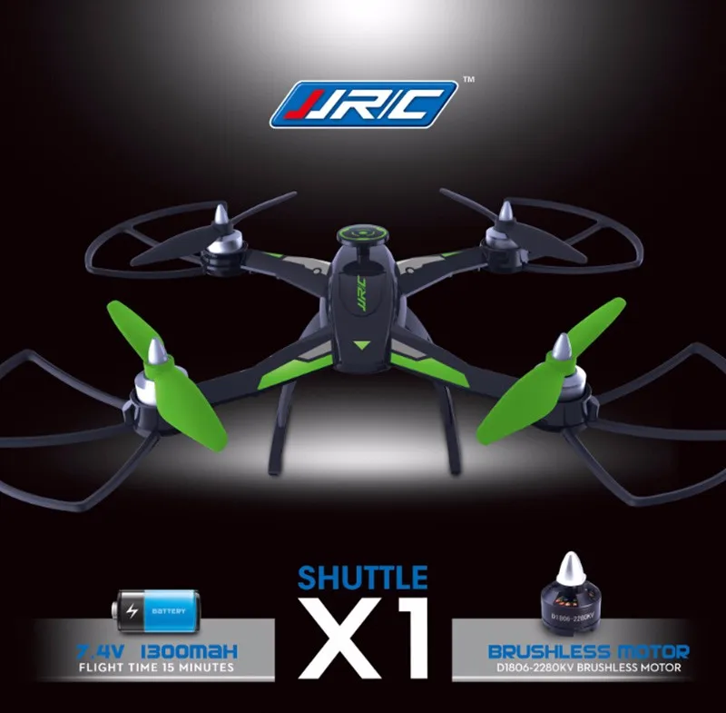 

F16594/5 Drone JJRC X 1 With Brushless Motor 2.4G 4 Channel 6 axle Gyro Remote Control Quadcopter 400M Distance