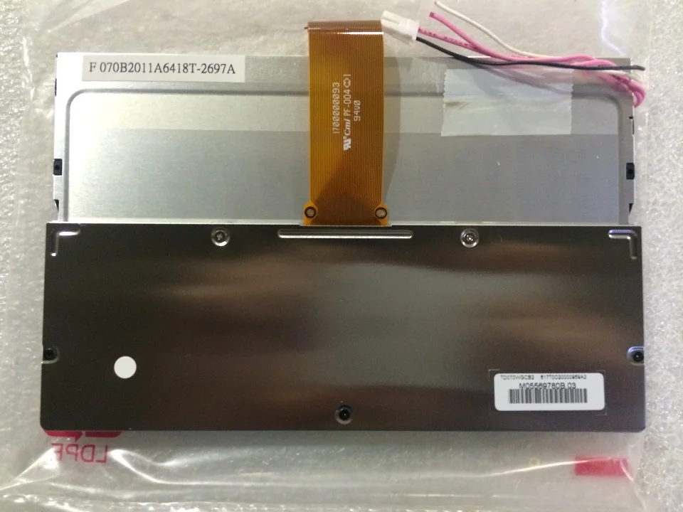 

TD070WGCB2 7" 854*480 LCD Display Screen Panel