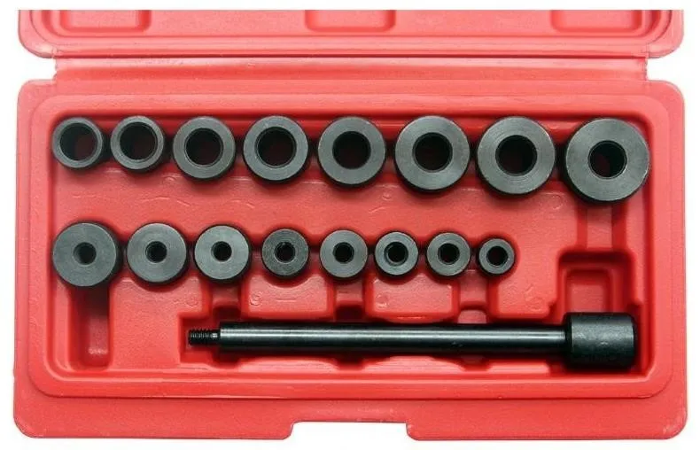 17 Pc Clutch Alignment Tool Kit Car Pilot Bearing Set Aligning