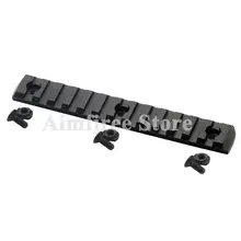 Тактический 145 мм 13 слотов Пикатинни Уивер рейку адаптер для MLOK Handguard Forend раздел