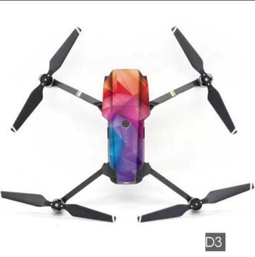 NEW Waterproof Stickers Skin for DJI Mavic Pro Accessories 3M waterproof PVC Decals Drone RC Quadcopter