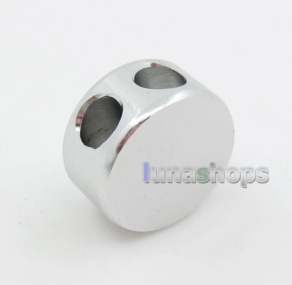 LN005850 L Size Full Metal Speaker Headphone Cable Audio Movement Part Splitter Adapter For DIY Custom Cable