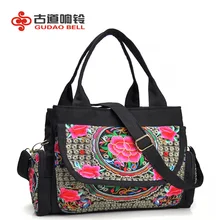 Национальный Ветер вышивка сумка брезентовый мешок женская сумка с вышивкой menssger сумки не-стойло поставка производителей пятно