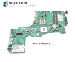 NOKOTION для Toshiba Satellite S50 S50DT-A Материнская плата ноутбука A6-5345M Процессор DDR3 1310A2556002 V000318020 основная плата