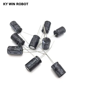 

20PCS Electrolytic Capacitors 400V 4.7UF 8*12 8X12MM 4.7UF DIP Aluminum electrolytic capacitor