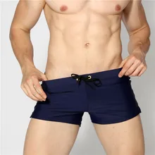 Мужские плавки, боксёры для плавания, сексуальные пляжные штаны, купальный костюм Мужская сексуальная одежда для купания, купальный костюм для мужчин s, плавки Sungas De Praia Ho, мужские s