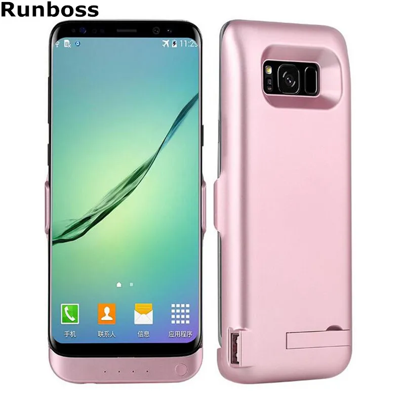 Power Case For Samsung Galaxy S8 Runboss 5500mAh Backup Battery Case