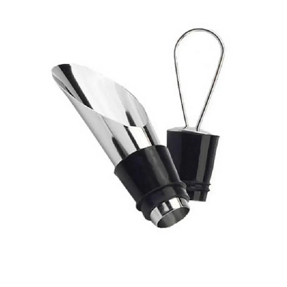 Wine Stopper Stainless Steel Pourer + Stopper Flow Wine Bottle Home Brew Beer Brewing Pourer Spout Barware Wine Pourers Wine Stopper Stainless Steel Pourer + Stopper Flow Wine Bottle Home Brew Beer Brewing Pourer Spout Barware Wine Pourers