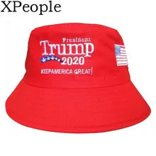 XPeople шапка Дональда Трампа Панама шапки держать Америка Большой MAGA шапка президент