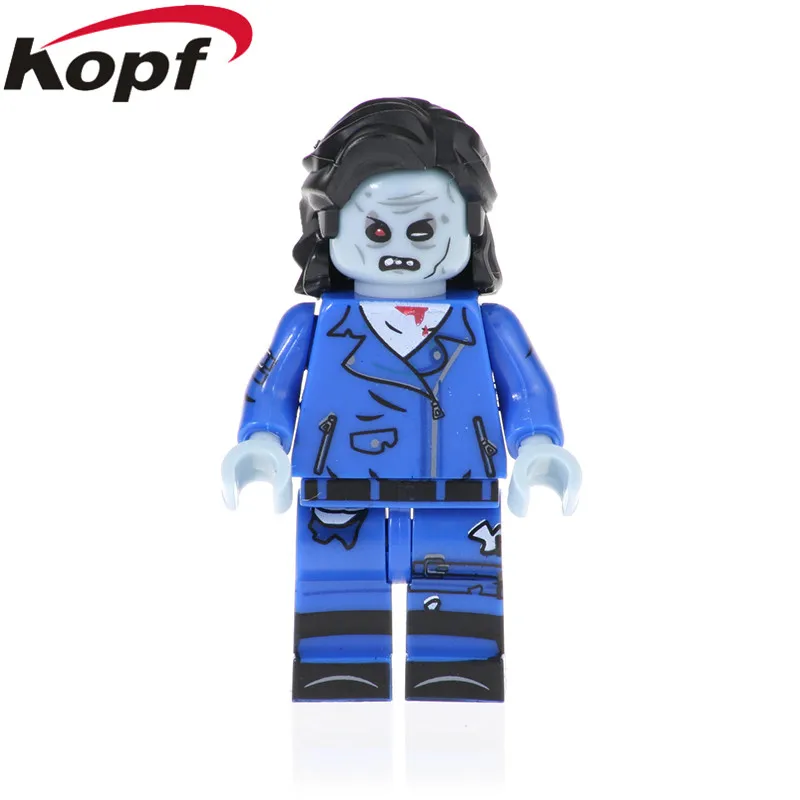 

PG1430 Single Sale Zombie Terror Figures Scarecrow Action Witch Halloween Model Pumpkin Man Building Blocks For Kids Gift Toys