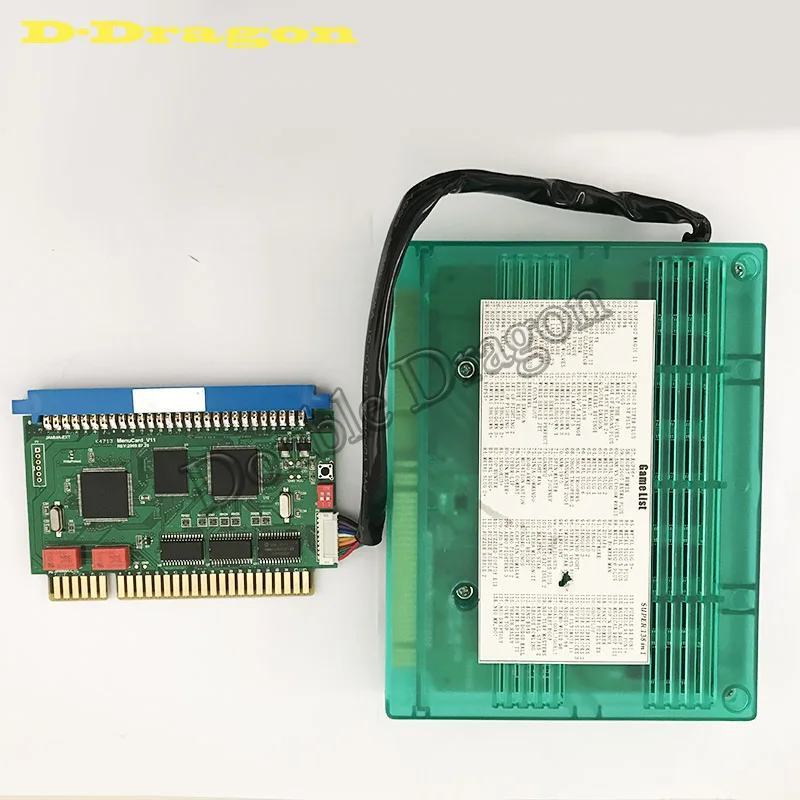 

SUPER SNK NEO GEO MVS 138 in 1 pcb board Jamma game cartridge box