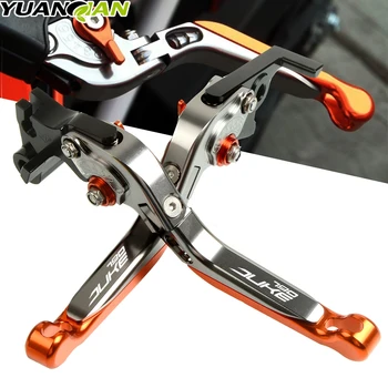 

Motorcycle Brake lever Aluminum Adjustable Foldable Extendable Clutch Brake Lever For KTM 790 DUKE 18-2019 UP With DUKE750 Logo