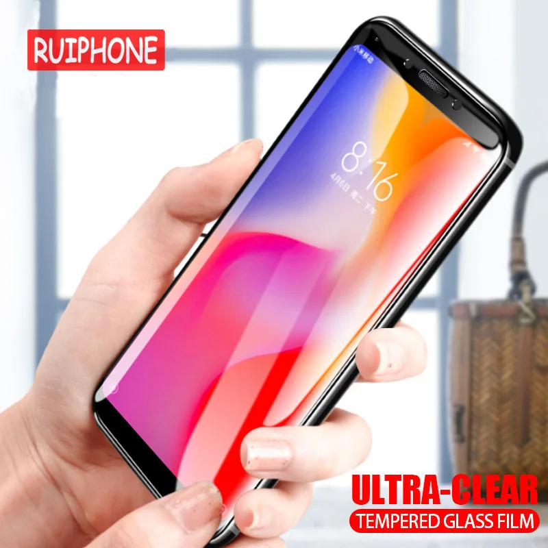Защитное стекло для Xiaomi Redmi 6A S2 6 Pro закаленное защитное 0 25 мм 2.5D изогнутое 6a s2