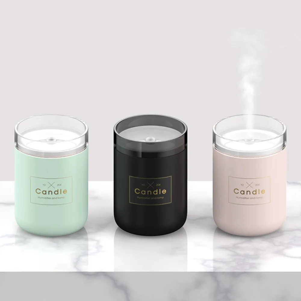 

2018 new 3life USB diffuser humificador 220ML humidifier desktop Mini Candle Lamp aroma difusor diffuser dropshipping