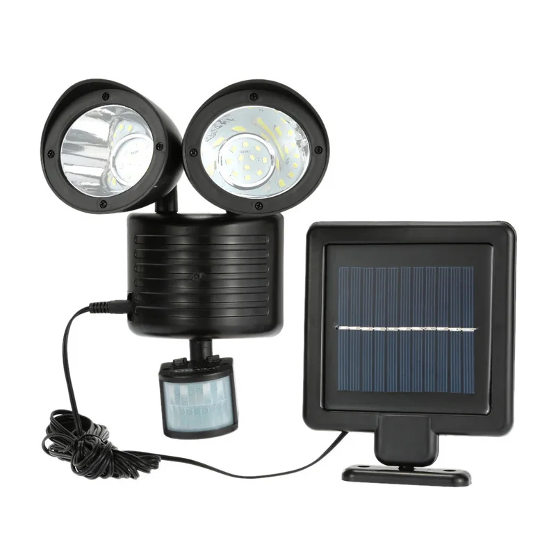 

22 LEDs Solar Motion Sensor Light LED Outdoor Waterproof Street Light Garden Decoration Wall Lamps Solar Lamp Pathway Fence Ligh