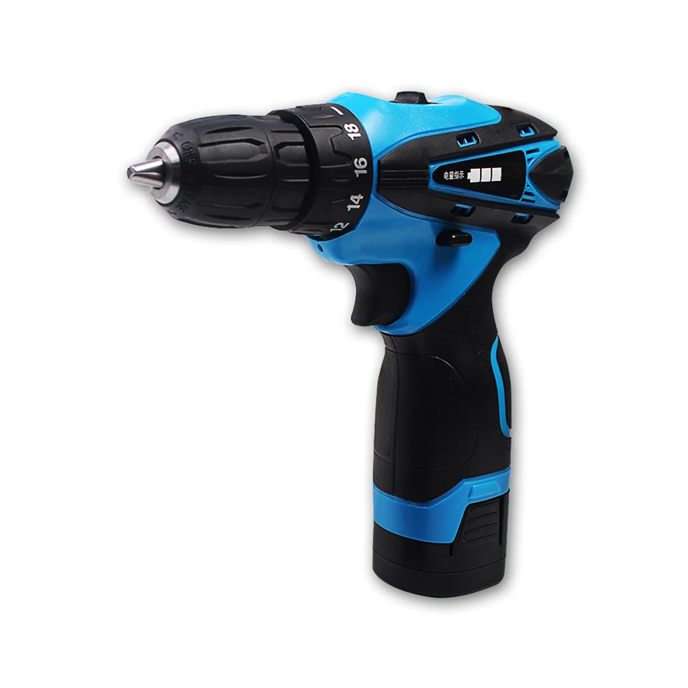 

16.8V Wireless Rechargeable Lithium Battery Electric Screwdriver Two-Speed Drill Multi-function Power Tool