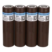 100% Original HG2 3.7V 18650 Battery 3000mah Rechargeable battery For electronic cigarette 30A discharge current Drop shipping