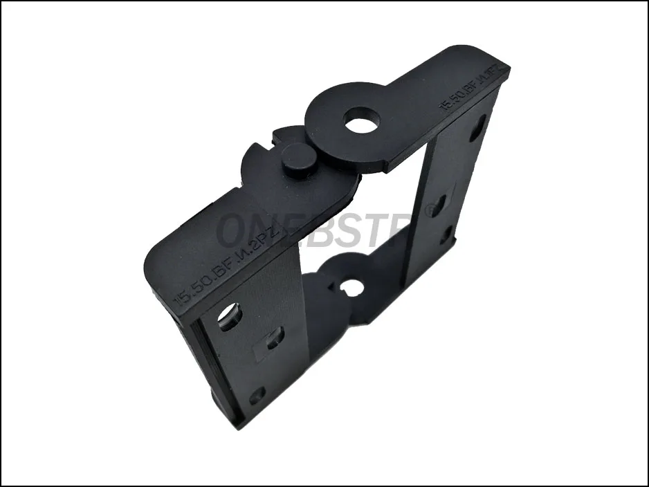 JFLO One Pair of 15x50mm Drag Chain End Joints Connectors Plastic Towline Fitting Wire Carrier Cable Drag Chain 5
