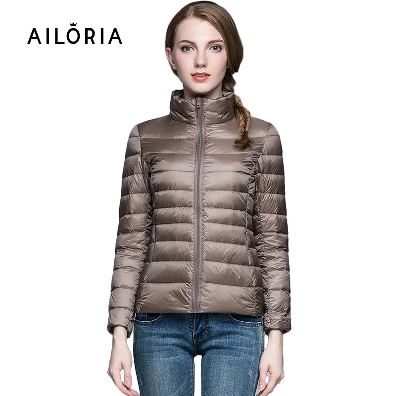 ladies short down jackets