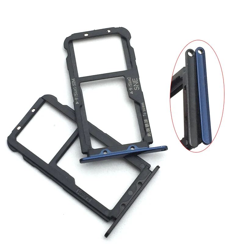 

SIM Card Reader Tray Holder Slot For Huawei Mate 20 lite / maimang 7 Sim Card Adapter Replacement