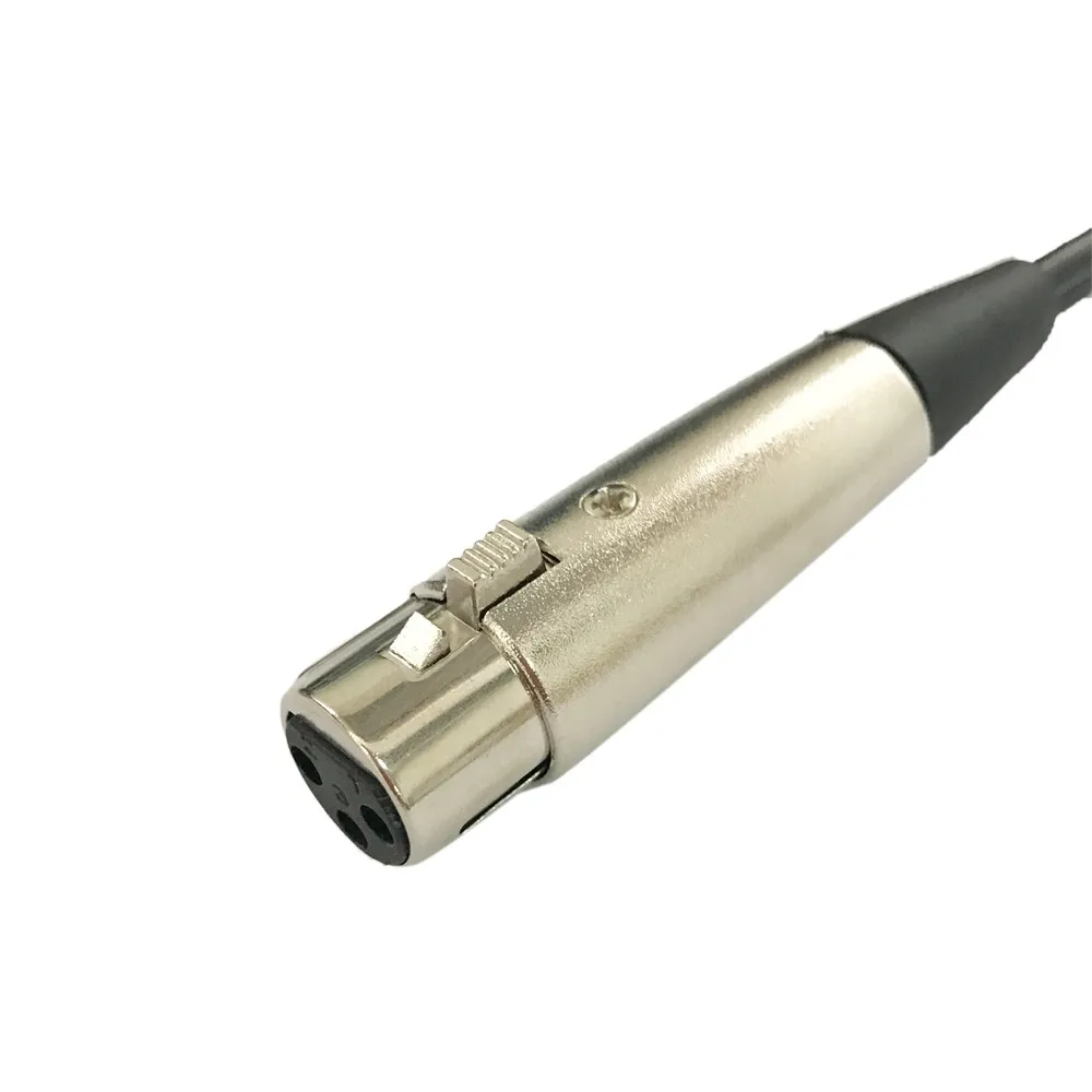 KEXU профессиональный конденсаторный микрофон провод-XLR Женский до 3,5 мм разъем 2,5 м микрофонный кабель для ML-F100TL/MK-F2 микрофонный кабель