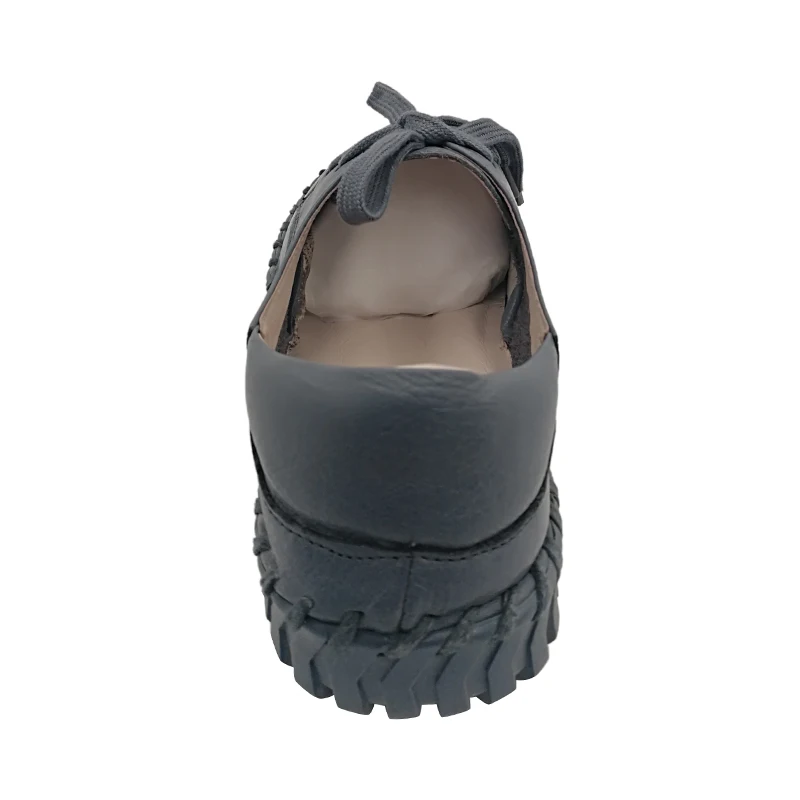Maylosa 100% Пояса из натуральной кожи туфли на плоской подошве Plain Toe Кружево шнуровке