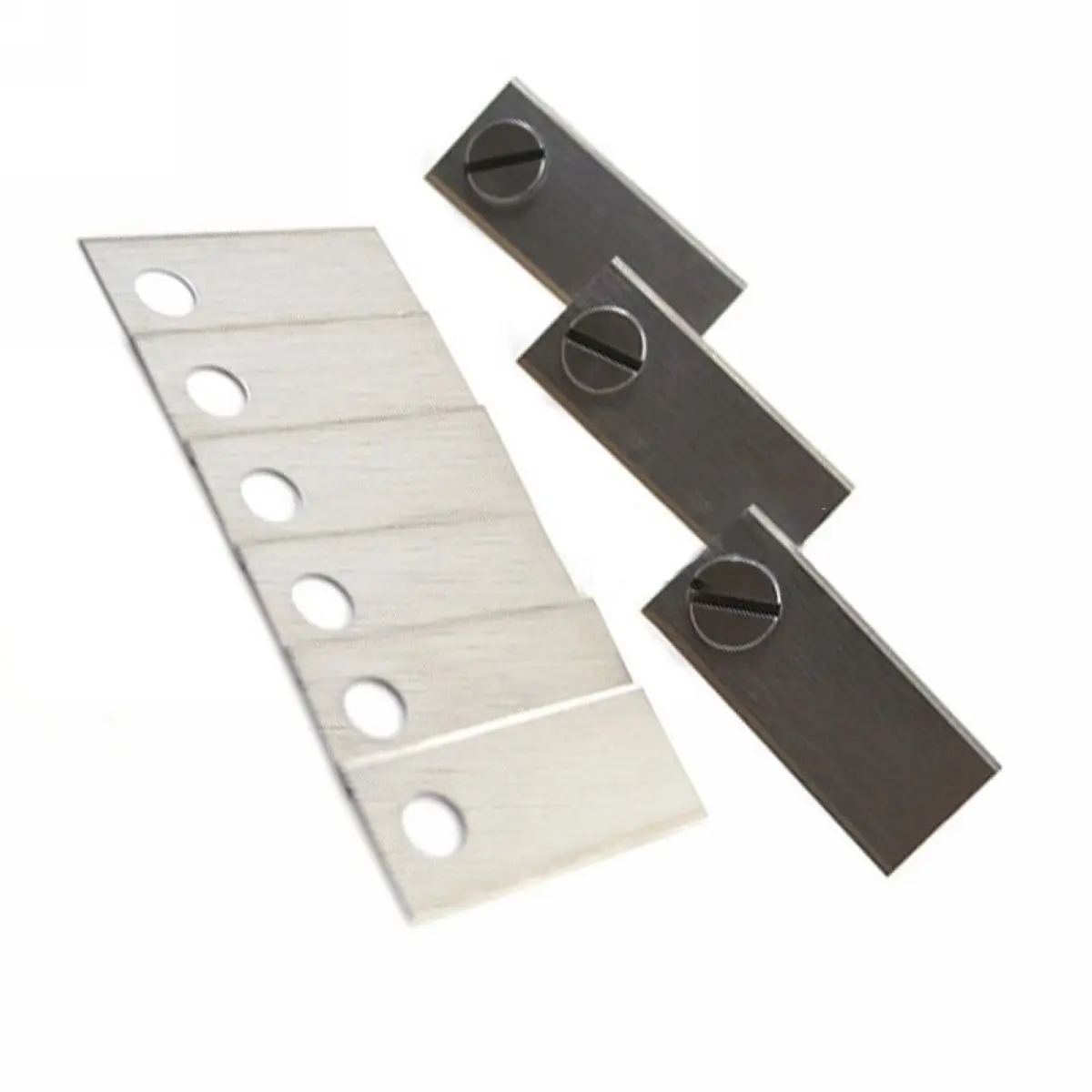36PCS/set Auto Robot Mower Blade Lawnmower Blades & Screws 42*17.5*o.6mm Silver Tool accessories