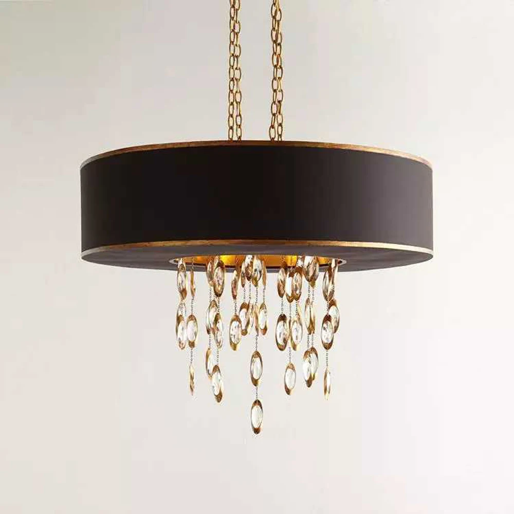 Europen style gold chandelier dinning room living room lamp