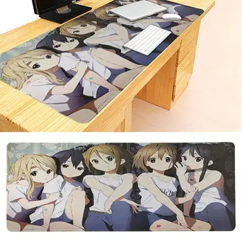 

congsipad Simple Design K-On Beautiful Anime Mouse Mat Size for 300x600x2mm and 300x900x2mm Mousepad
