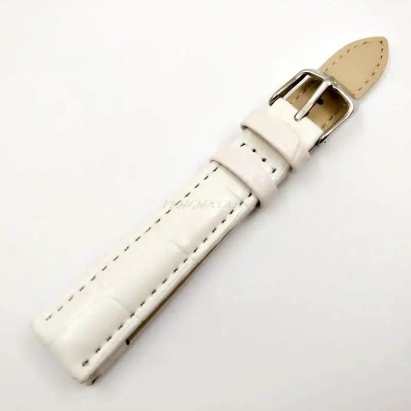 Ремешок кожаный для женских наручных часов 16 мм 4 цвета|leather watch band|replacement leather band16mm