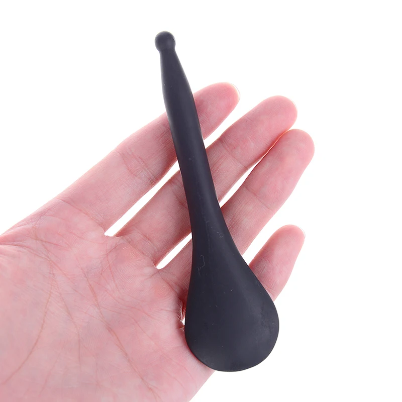 1PC Traditional Portable Black Natural Bian Stone Needle Massage Stick Wand Body Cure Gua Sha Points Tool 2 Style