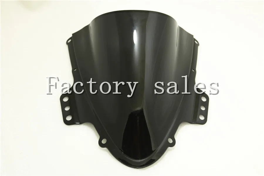 

HotSale For Suzuki GSXR1000 K5 2005 2006 Black Windshield WindScreen Double Bubble 1000R GSXR 1000 R 05 06 GSXR1000R
