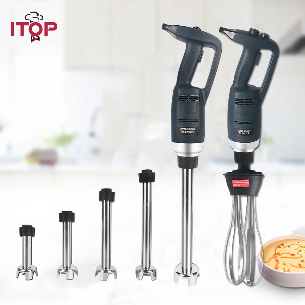 ITOP 500W High Speed Immersion Blender Commercial Heavy Duty Handheld