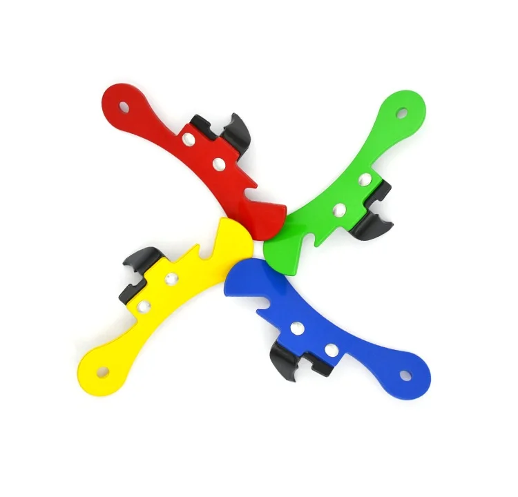 

1PC Colorful Beer Opener Portable Wine Bottle Can Opener Metal Jar Bottle Openers for Wedding/Birthday Party Tool LB 069