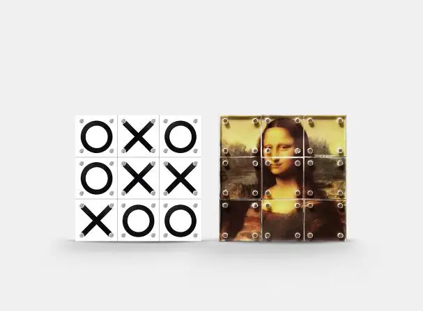 Мини Tic Tac Toe Pro от Bond Lee магические трюки крупным планом иллюзии Забавный