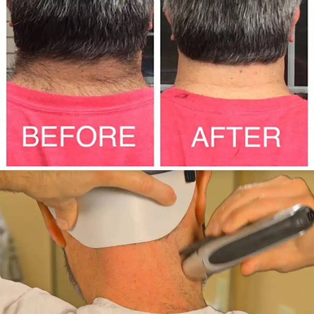 Magic Salon Barber Neck Hair Line Guide Neckline Haircuts Template
