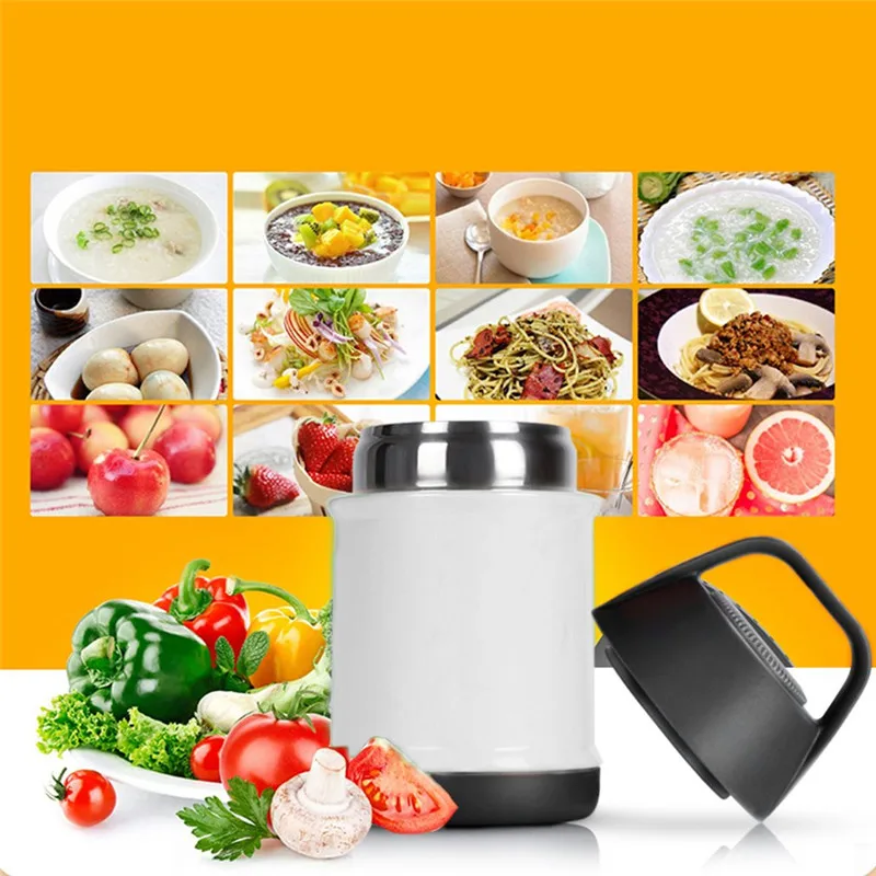 

Soup Maker Rice Lunch Bucket Vacuum Portable Stainless Steel Vacuums Bottle Flask Insulated Pot Porridge