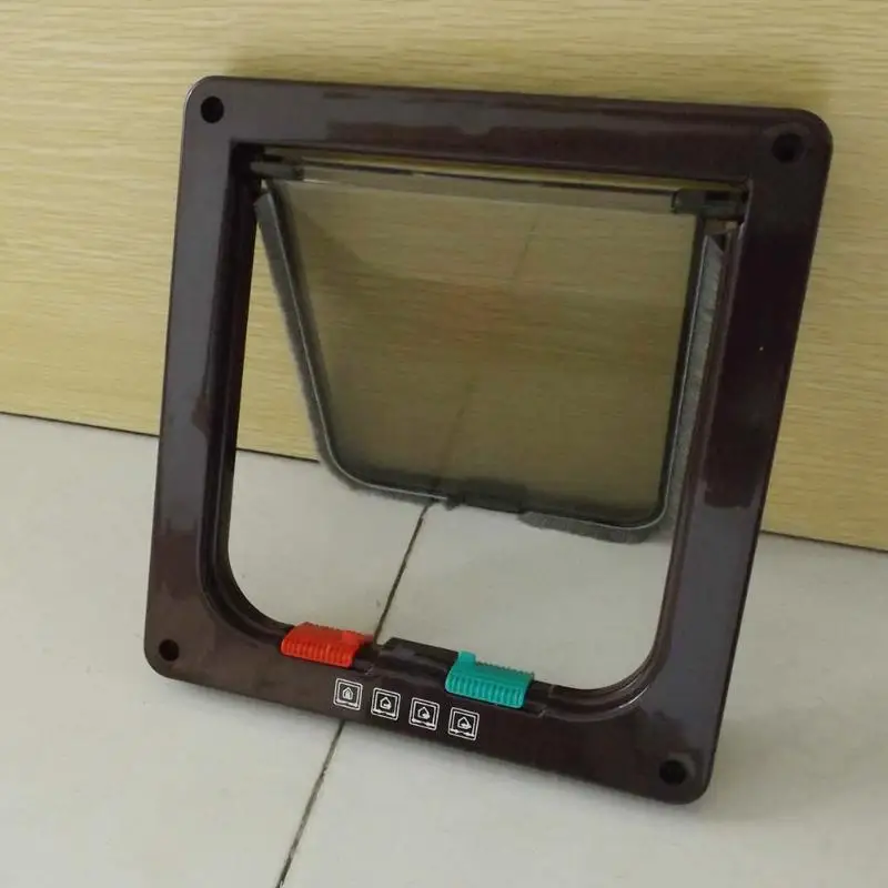 Pet door dog door ABS material plastic door installation wooden door iron door glass door in and out