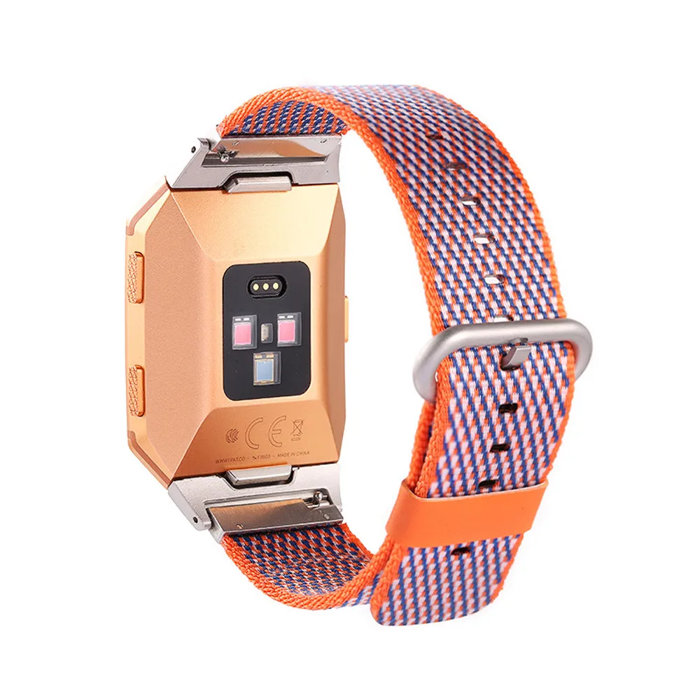 Fashion Release Sports Royal Woven Nylon Bracelet Strap Band For Fitbit Charge 2 